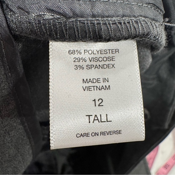 New York & Company 7th Avenue Gray Bottoms Slacks Dress Pants Women’s 12 Tall - Picture 7 of 14